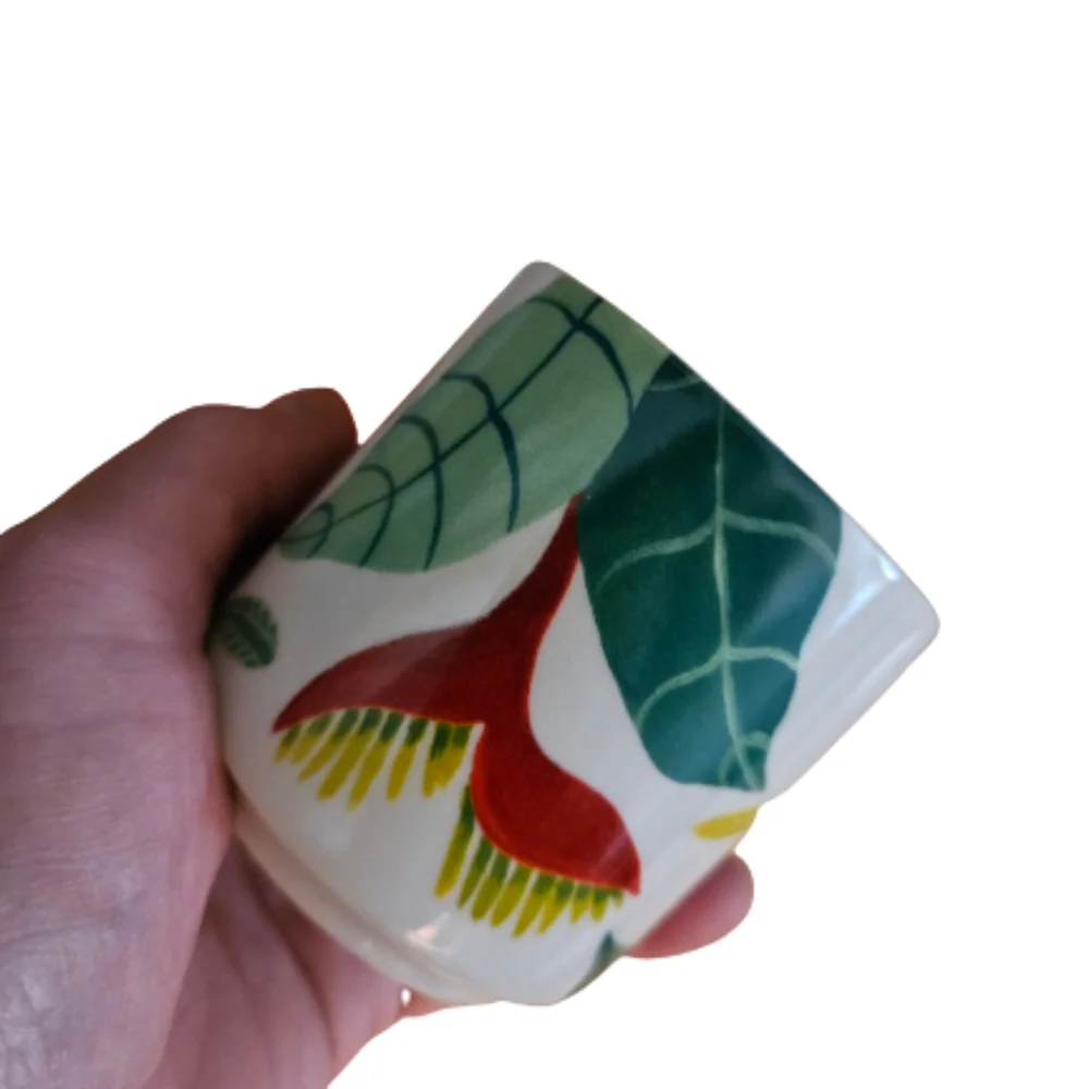*NWT Starbucks Reserve Vintage Christmas 2018, Flora & Fauna 3 oz Espresso Cups